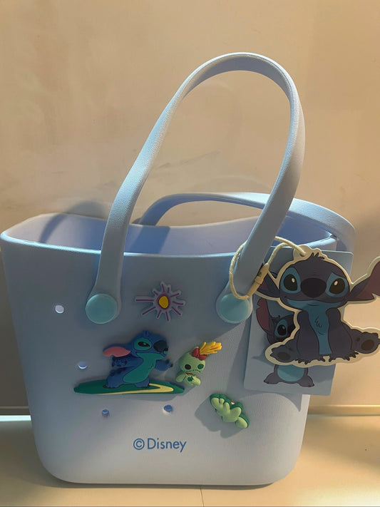 Miniso Lynch Bag Stitch blue color