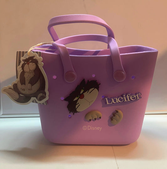 Miniso Lucifer lunch bag purple color